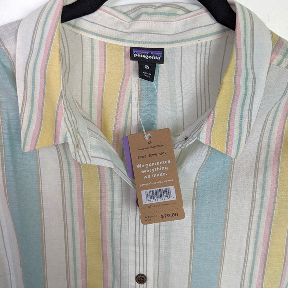 Patagonia Lightweight Boyfriend Shirt Summer Wash - Picture 7 of 8